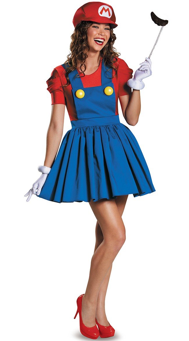 Super Mario Kostuum Dames Mario Loodgieter Kostuum Volwassenen