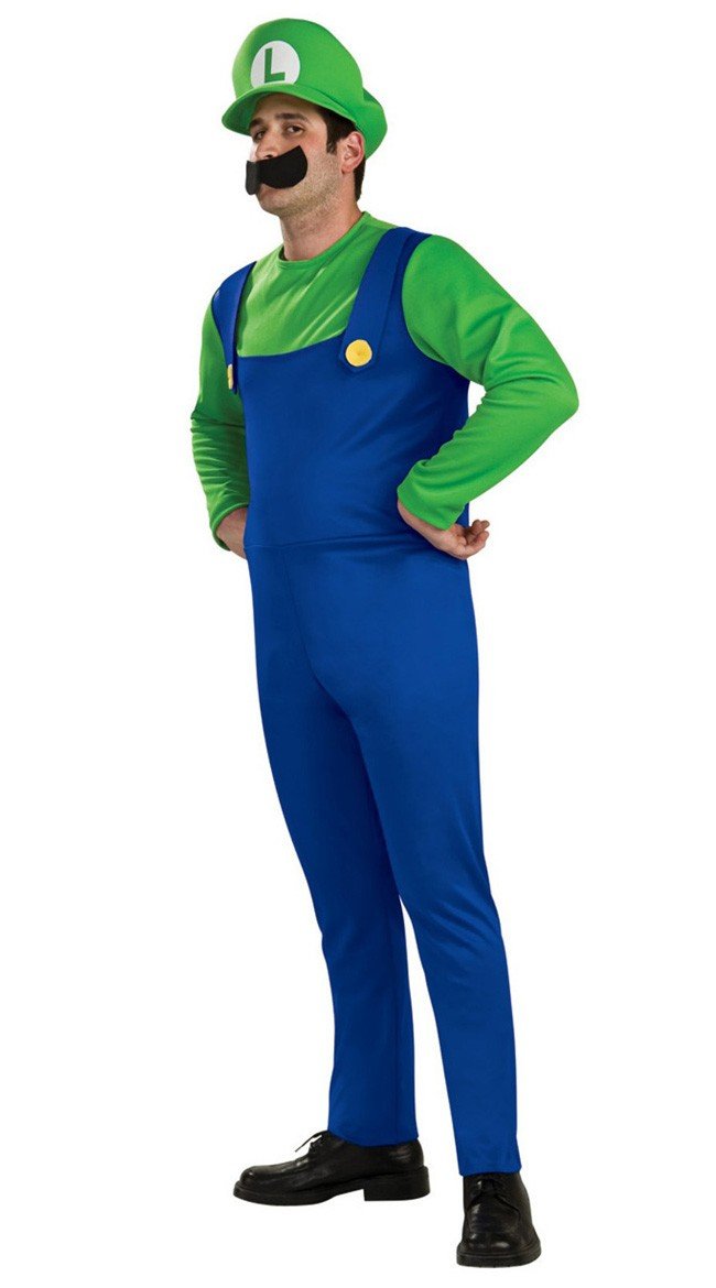 Luigi Kostuum Volwassenen Super Mario Bros Carnavalskleding