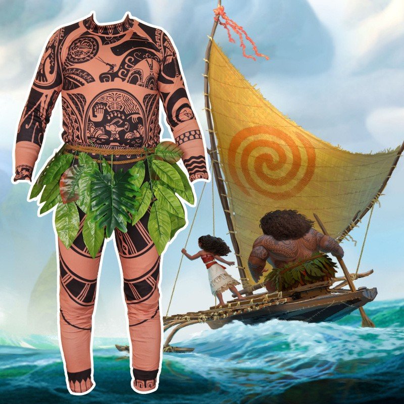 Film Moana Maui Kostuum Voor Volwassenen