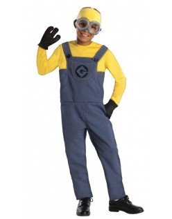 Jongens Minion Dave Kostuum