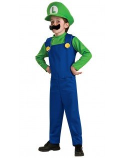 Luigi Kostuum Kind Super Mario Bros Carnavalskleding