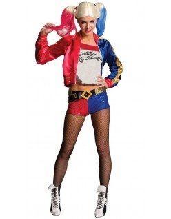 Borduurwerk Suicide Squad Harley Quinn Kostuum Volwassenen Set