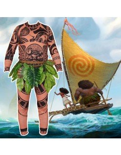 Film Moana Maui Kostuum Voor Volwassenen