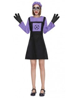 Verachtelijke Evil Minion Kostuum Voor Dames